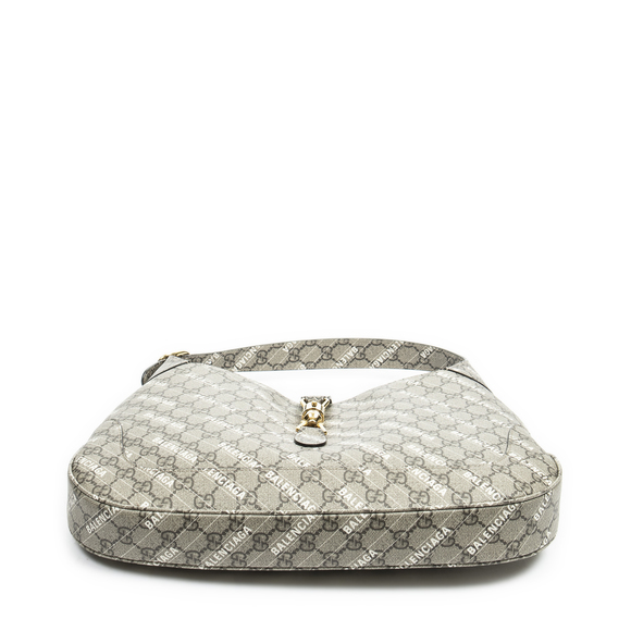 Gucci Ltd. Ed. 1961 Gucci x Balenciaga Hacker Project Medium Jackie Hobo - Picture 6 of 8